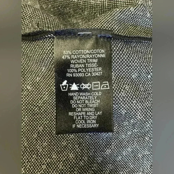 Nic+Zoe Midi  Knit Formal Long Sleeve Dress Size Small - Picture 6 of 6